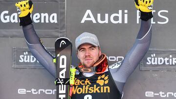 Aleksander Kilde gana el descenso de Val Gardena