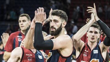 Tornike Shengelia celebra una victoria de Baskonia
(Crónica) El Kirolbet Baskonia comienza con una victoria arrolladora
29/09/2018
