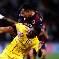 Tensión total en Bologna con Medel como protagonista