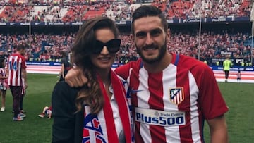 Beatriz Espejel y sus inicios con Koke: "En su casa comíamos con la cubertería del Atleti"