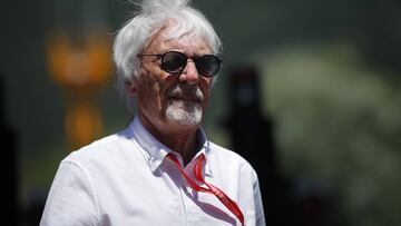 Bernie Ecclestone.
