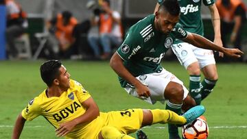 Palmeiras, equipo del delantero colombiano Miguel Borja, est&aacute; cerca de igualar un r&eacute;cord que tiene Boca Juniors desde 2001 en Copa Libertadores