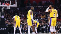 LeBron, que acabó con molestias el partido contra los Clippers, se perderá al menos los dos próximos partidos de los Lakers por problemas en el aductor.