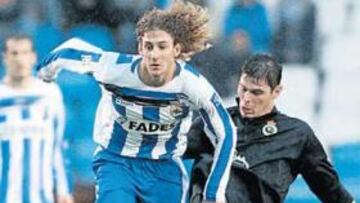 <b>QUIERE IRSE. </b>A Coloccini le gustaría dejar A Coruña para seguir su carrera en Zaragoza.