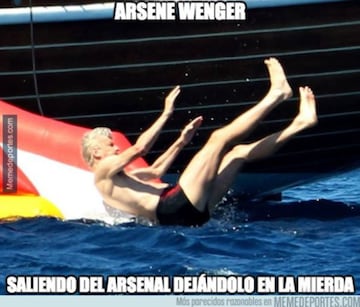 Los memes más divertidos de la carrera de Wenger