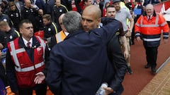 Pep Guardiola jumps to the defence of under-fire Mourinho