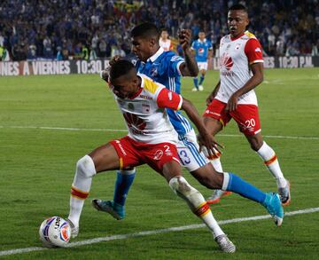 Millonarios - Santa Fe en El Campín en imágenes