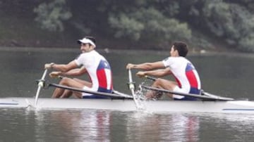 Felipe Cárdenas y Bernardo Guerrero se ganaron al final su boleto para los Juegos Olímpicos en el doble ligero. 