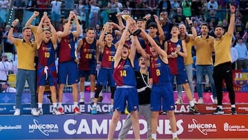 Dabone quiebra la resistencia del Madrid y el Barça es campeón