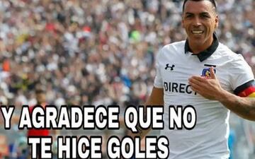 Memes U. de Chile 1-1 Colo Colo.