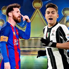 Messi vs Dybala: rey contra heredero en la Champions