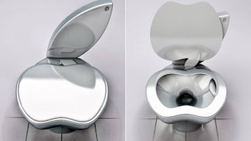 Un váter con forma de iPhone para las nuevas oficinas de Apple