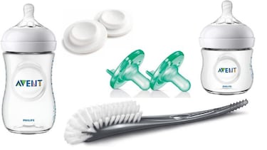 Brinda una alimentación natural a tu bebé con este kit de mamilas Avent de Amazon