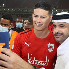 James no se olvida del Atleti