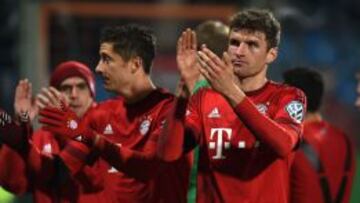 El Bayern y el Hertha alcanzan las semifinales de la Copa