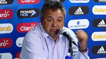 ¿Qué dijo el entrenador azul sobre depender de Colo Colo?