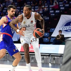 El 1x1 del Real Madrid: la soledad de Trey Thompkins