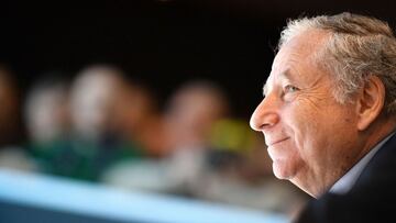 Jean Todt en la Gala de la FIA en París.