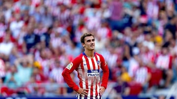 Atletico Madrid's French forward Antoine Griezmann