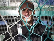 Nino, referente ofensivo del Elche, posa para AS.