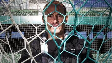 Nino, referente ofensivo del Elche, posa para AS.