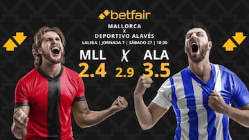 RCD Mallorca vs. Deportivo Alavés: horario, dónde ver, pronósticos y clasificación