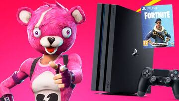 Límite: 48 horas. No pierdas la oportunidad de ganar una PS4 Pro con Fortnite