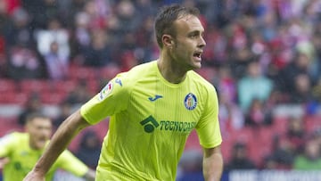 Juan Cala con el Getafe.