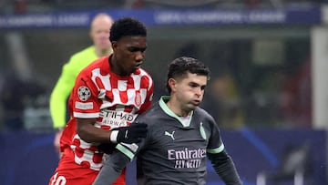 Yaser y Solís, sin opciones: Girona cae en Milán y se despide de UCL