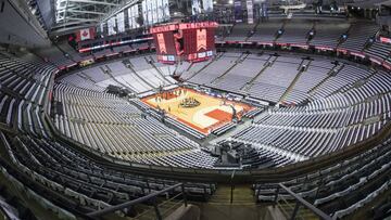 El Scotiabank Arena, cancha de los Toronto Raptors.