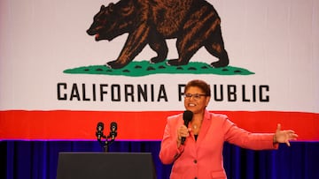 Rep. Karen Bass made history becoming the first woman to be elected mayor of Los Angeles beating out billionaire real estate developer Rick Caruso.