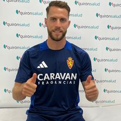 El Real Zaragoza presentará este jueves a Iván Calero