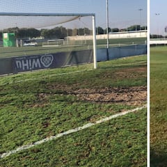 La RFEF exige al Sporting cambiar de campo tras las quejas del Barça por el césped