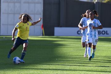 Colombia vs Argentina, Sudamericano Femenino Sub 20.