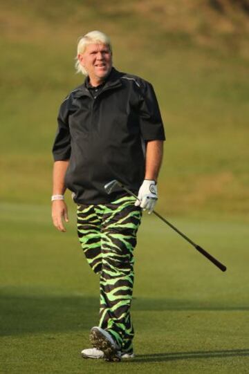 El golfista John Daly y sus extravagantes pantalones