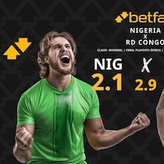 Nigeria vs. República Democrática del Congo: horario, dónde ver, pronósticos y estadísticas