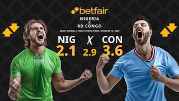 Nigeria vs. República Democrática del Congo: horario, dónde ver, pronósticos y estadísticas