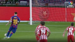 ¡Quedó en la historia!: el 'panenka' de Messi para su gol 700
