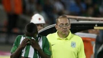 Marlos Moreno sale lesionado frente Alianza Petrolera 