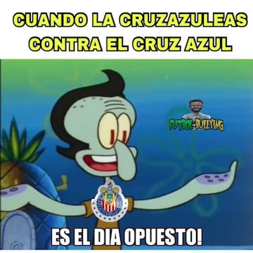 A reír un rato con los memes del Chivas vs Cruz Azul