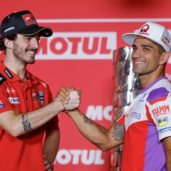 Buen rollo hasta el final entre Pecco y Martinator
