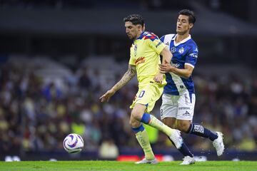 Diego Valdes of America during the game America vs Puebla, corresponding to Round 03 of the Torneo Apertura 2023 of the Liga BBVA MX, at Azteca Stadium, on July 15, 2023.
<br><br>
Diego Valdes of America durante el partido America vs Puebla, correspondiente a la Jornada 03 del Torneo Apertura 2023 de la Liga BBVA MX, en el Estadio Azteca, el 15 de Julio de 2023.