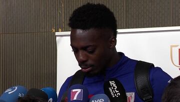 Iñaki Williams, tras eliminar al Barça: "Posiblemente sea uno de los mejores días de mi vida"