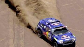 Suprimen una parte de la séptima etapa del Dakar