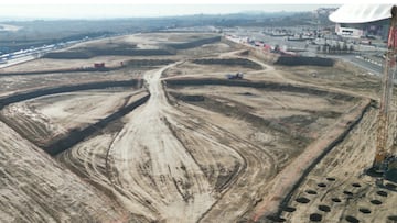 Gemswell Madrid en construcci¨®n Surf Park Metropolitano Atl¨¦tico