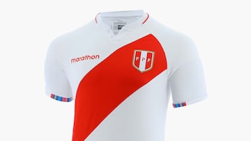 Perú presenta su nueva camiseta