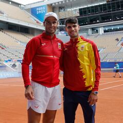 Rafa Nadal y Carlos Alcaraz - Máximo González y Andrés Molteni: apuestas y pronósticos de dobles en los Juegos Olímpicos de París 2024