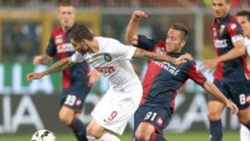 Mauro Icardi y Andrea Bertolacci