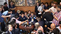 Angelici: "Nosotros nos debemos al hincha de Boca"