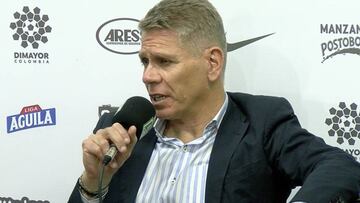 Autuori en rueda de prensa tras perder frente a Pasto